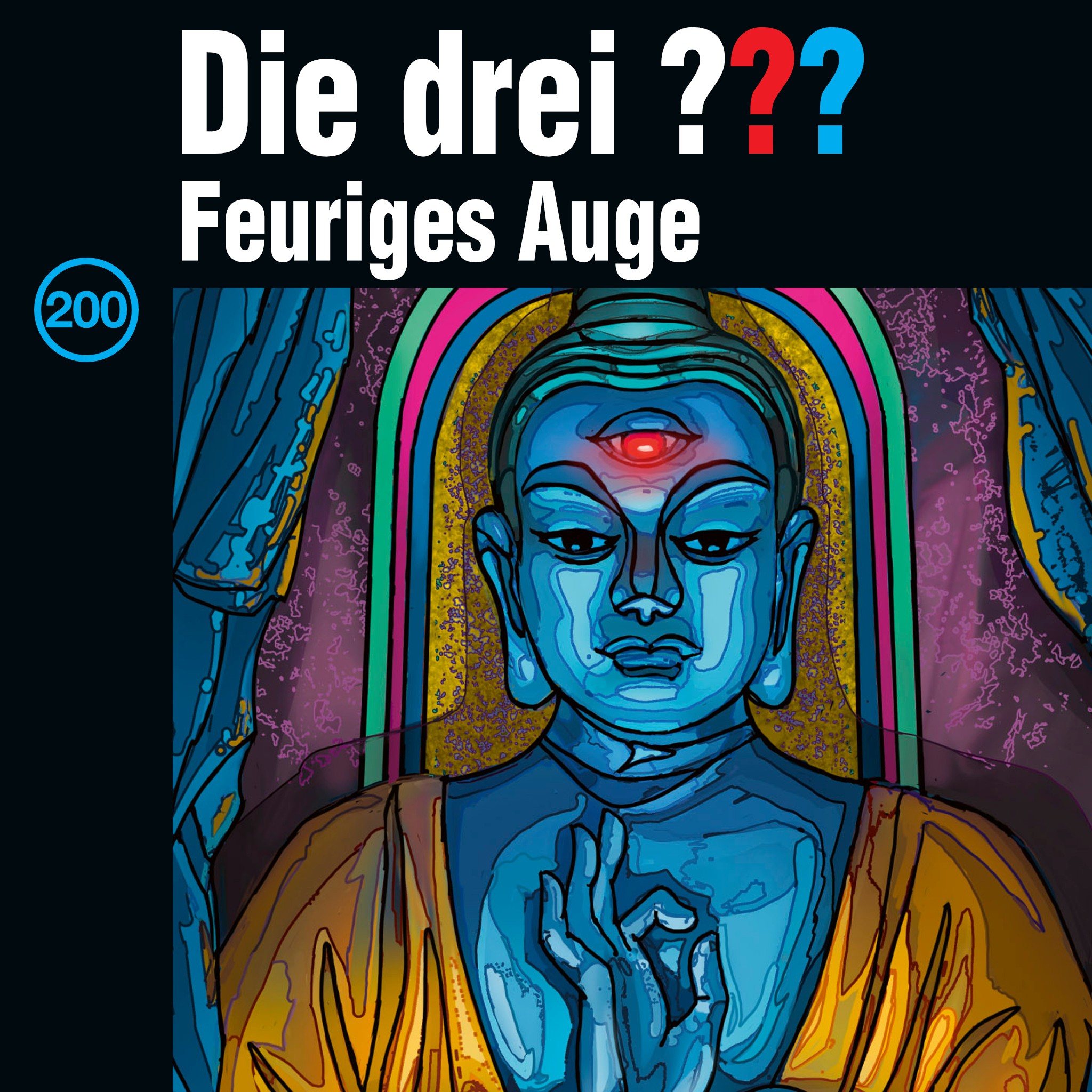 Feuriges Auge